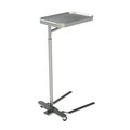 Umf Medical Mayo Instrument Stand w/ 16” X 21” Stainless Steel Tray SS8311